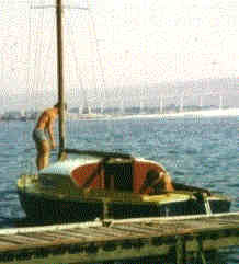 die Yacht im Varnaer See